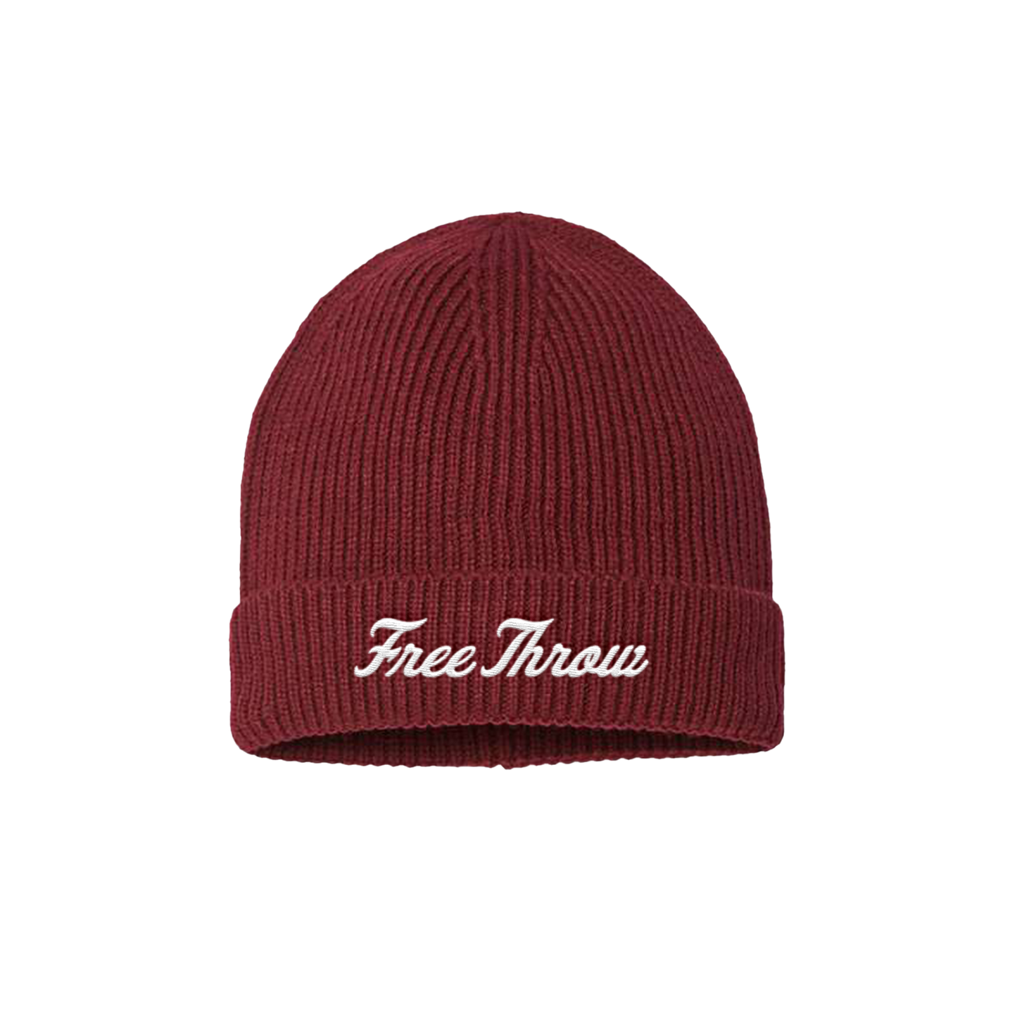 SCRIPT Beanie (Burgundy)
