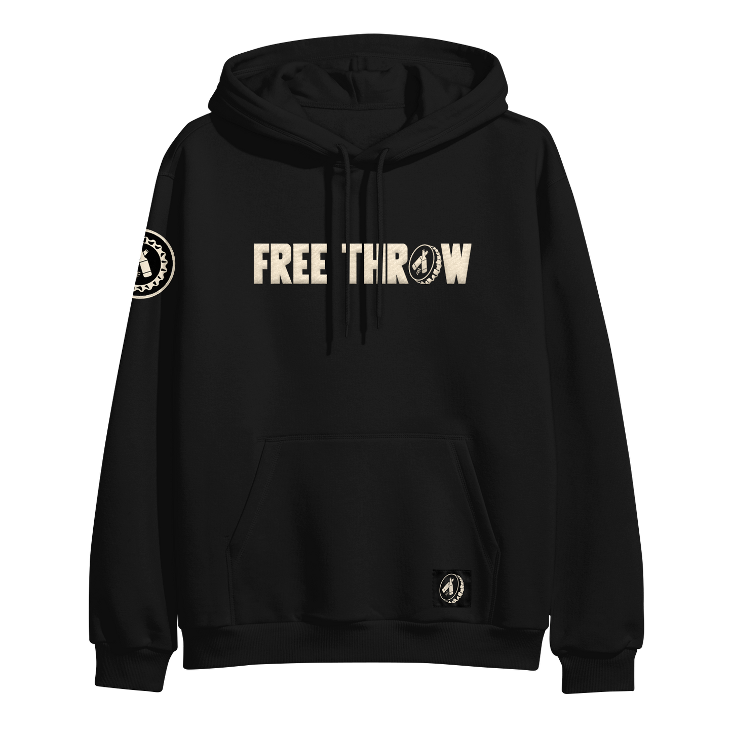 Bottle Cap Patch Hoodie